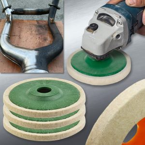 Disc de lustruire din fetru (3 bucăți în set) | WOOLSHINE