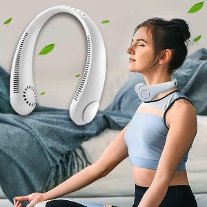Ventilator portabil pentru gât cu încărcare USB | NECKCOLIO