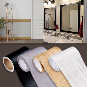 Decorațiune autocolantă cu aspect de lemn (5 m) | DECORIM