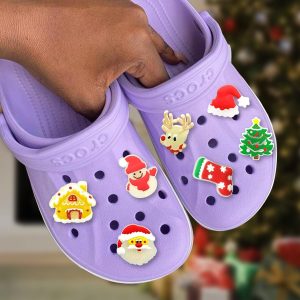 Accesorii luminoase pentru papuci de Crăciun (7pcs) | SHINETAGS