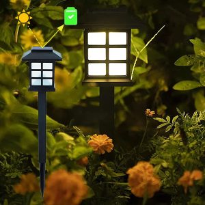 Lămpi solare pentru alee (6 bucăți) | LUMITRAD