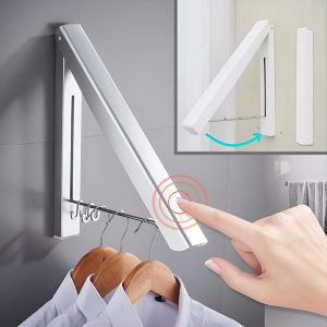 Suport pliabil pentru haine, montat pe perete | FOLDONA