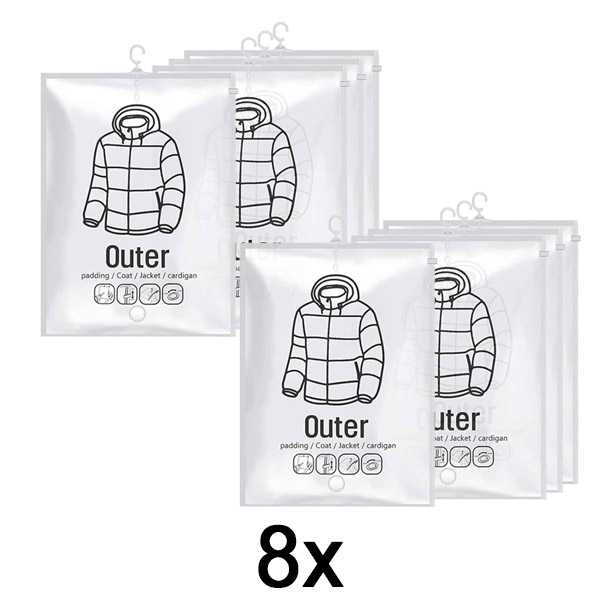 2x Pungi de depozitare în vid (4 buc) | VACUHANG