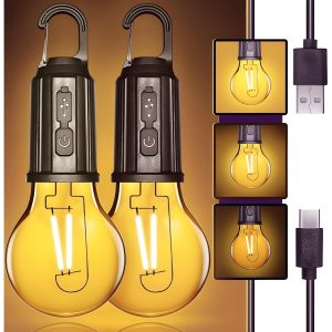 Becuri reîncărcabile fără fir (Set de 2, până la 8 ore) | LUMINKA